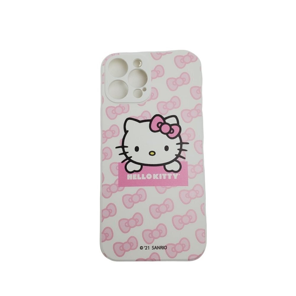 Hello Kitty Pink Bows iPhone 12 Pro Max Phone Case Apple